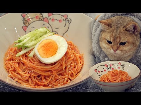 Spicy Noodle (Korean Street Food) - 韓国の激辛ラーメン の作り方 - YouTube