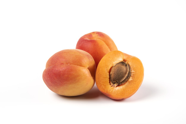 Apricot fruits and vegetables for birds