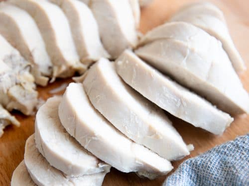 Poached Chicken Breasts (How to Poach Chicken) - The Forked Spoon