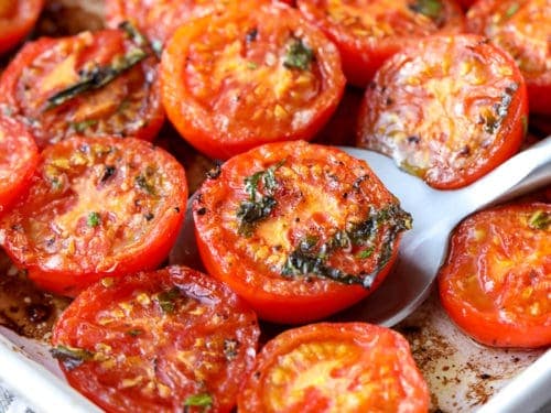 Roasted Tomatoes - Spend With Pennies