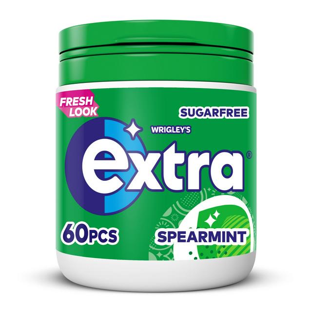 Extra Spearmint Chewing Gum Sugar Free 60 Pieces 84g | Sainsbury's